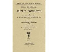 Œuvres Complètes Ronsard, Pierre De (Auteur)