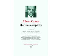 Albert Camus – Œuvres complètes – Tome 1 (1931–1944) – Gallimard – Relié