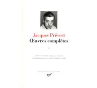 Œuvres complètes Tome 1 Paroles Grand bal du printemps - Jacques Prévert - Gallimard - relié - Poésie