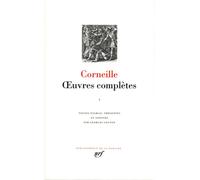 Œuvres complètes Tome 1 - Pierre Corneille - Gallimard - relié - Théâtre