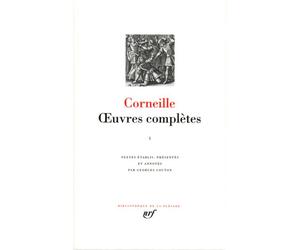 Œuvres complètes Tome 1 - Pierre Corneille - Gallimard - relié - Théâtre