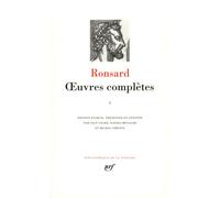 Œuvres complètes Tome 1 - Pierre de Ronsard - Gallimard - relié - Poésie