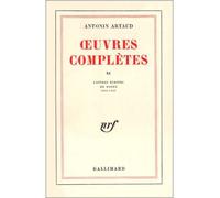 Œuvres complètes Tome 11 1945-1946 - Antonin Artaud - Gallimard - broché - Essai