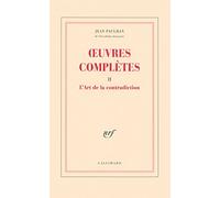 Œuvres complètes (Tome 2-L'Art de la contradiction)