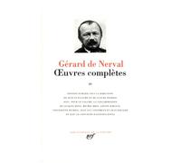 Nerval – Oeuvres complètes, tome 3 – Lorely, La Bohême galante, Les Nuits d'octobre – Gallimard