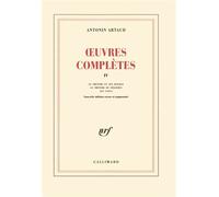 Œuvres complètes Tome 4 Le théâtre et son double, Le théâtre de Séraphin, Les Cenci - Antonin Artaud - Gallimard - broché - Essai