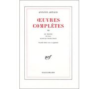 Œuvres complètes Tome 6 Le moine de Lewis - Antonin Artaud - Gallimard - broché - Roman