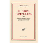 Œuvres complètes Tome 8 - Antonin Artaud - Gallimard - broché - Roman