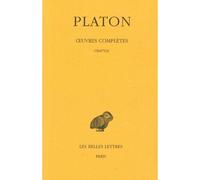Œuvres complètes. Tome V, 2e partie: Cratyle Tome 5 .2 - Platon - Belles Lettres - relié - Livre