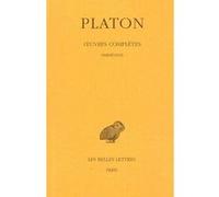 Oeuvres, tome 8, 1ère partie : Parménide