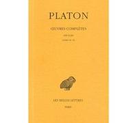 Platon, tome 11, 2e partie : Les Lois - Livres III-VI