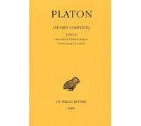Œuvres complètes. Tome XIV: Lexique de la langue philosophique et religieuse de Platon Edition bilingue français-grec ancien - Platon - Belles Lettres - relié - Essai