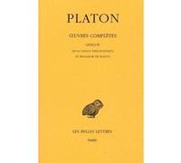 Œuvres complètes. Tome XIV: Lexique de la langue philosophique et religieuse de Platon