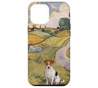 Œuvres d'art vintage Jack Russel Terrier Coque pour iPhone 12 Pro Max