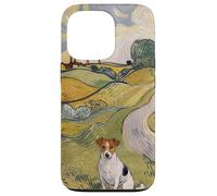 Œuvres d'art vintage Jack Russel Terrier Coque pour iPhone 13 Pro