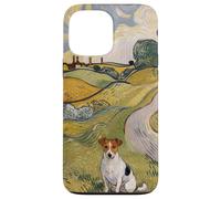 Œuvres d'art vintage Jack Russel Terrier Coque pour iPhone 13 Pro Max