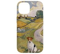 Œuvres d'art vintage Jack Russel Terrier Coque pour iPhone 14