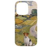 Œuvres d'art vintage Jack Russel Terrier Coque pour iPhone 14 Pro