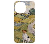 Œuvres d'art vintage Jack Russel Terrier Coque pour iPhone 14 Pro Max