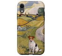Œuvres d'art vintage Jack Russel Terrier Coque pour iPhone XR