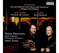 Œuvres de Schumann, Saint-Saëns, Gliere CD