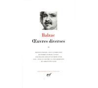 Œuvres diverses Tome 2 - Honoré de Balzac - Gallimard - relié - Essai