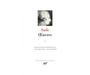 Œuvres - Donatien Alphonse François de Sade (Marquis) - Gallimard - relié - Roman