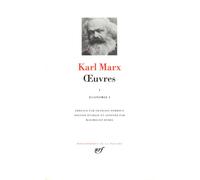 Œuvres Économie - Karl Marx - Gallimard - relié - Essai