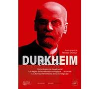 Œuvres Emile Durkheim (Auteur), Nicolas Duvoux (Préface)