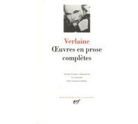 Œuvres en prose complètes Paul Verlaine (Auteur), Jacques Borel (Edité par)