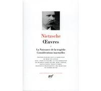 Œuvres Friedrich Nietzsche (Auteur), Marc de Launay (Editeur du volume)