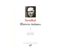 Œuvres intimes Souvenirs d'égotisme - Stendhal - Gallimard - relié - Essai