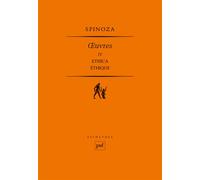 Œuvres IV - Éthique - Baruch Spinoza - Puf - broché - Essai