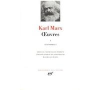 Œuvres Karl Marx (Auteur), François Perroux (Préface), Maximilien Rubel (Edité par)