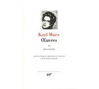 Œuvres Karl Marx (Auteur), Maximilien Rubel (Edité par)