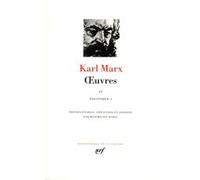 Œuvres Karl Marx (Auteur), Maximilien Rubel (Edité par)