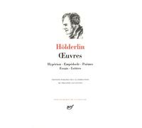 Friedrich Hölderlin – Œuvres – Les années d'études, Hypérion et Empédocle – relié