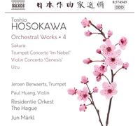 Jeroen Berwaerts – Hosokawa : Œuvres orchestrales (Volume 4) – CD – NAXOS