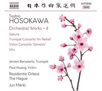 Jeroen Berwaerts – Hosokawa : Œuvres orchestrales (Volume 4) – CD – NAXOS