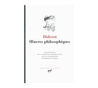 Œuvres philosophiques - Denis Diderot - Gallimard - relié - Anthologie