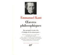 Œuvres philosophiques Emmanuel Kant (Auteur), Ferdinand Alquié (Editeur du volume)