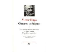 Œuvres poétiques Victor Hugo (Auteur), Gaëtan Picon (Préface), Pierre Albouy (Edité par)