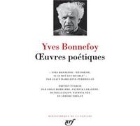 Yves Bonnefoy – Œuvres poétiques – relié (Beau livre) – Gallimard