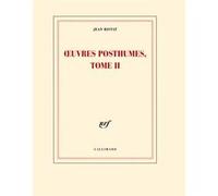 Jean Ristat – Œuvres posthumes, tome II – Broché – Gallimard
