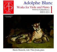 Œuvres pour alto et piano Volume 1 CD