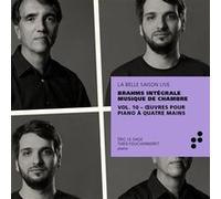 Œuvres pour piano à quatre mains Intégrale musique de chambre Volume 10 Live E