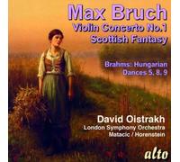David Oistrakh – Oeuvres pour Violon et Orchestre – CD – Alto