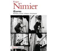 Œuvres Roger Nimier (Auteur), Marc Dambre (Edité par)
