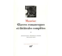 Œuvres romanesques et théâtrales complètes Passage du Malin - François Mauriac - Gallimard - relié - Roman