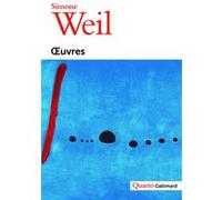 Simone Weil – Œuvres – Anthologie – Broché – Gallimard
